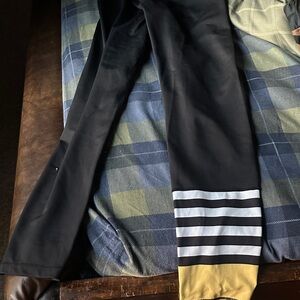 Stylish Black and Yellow Women's Leggings